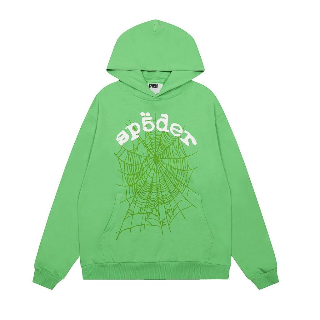 Sp5der Hoodie & Sweatpant Set Legacy Green OKLU20261488
