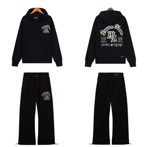 Amiri Hoodie & Sweatpant Set Black OKLU20261490