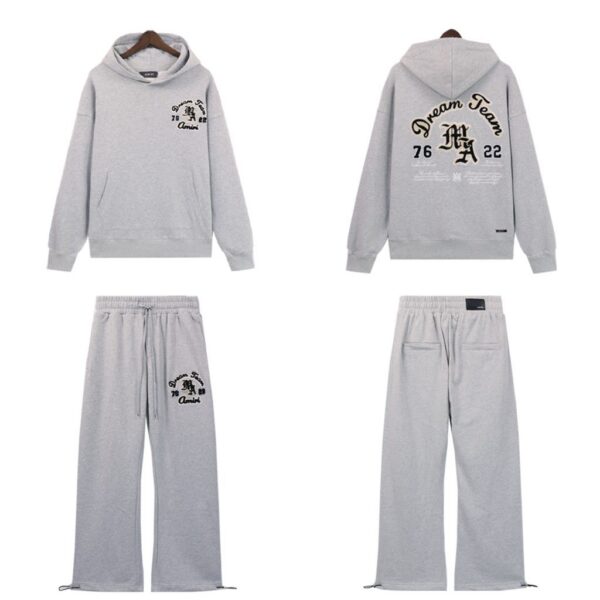 Amiri Hoodie & Sweatpant Set Grey OKLU20261491