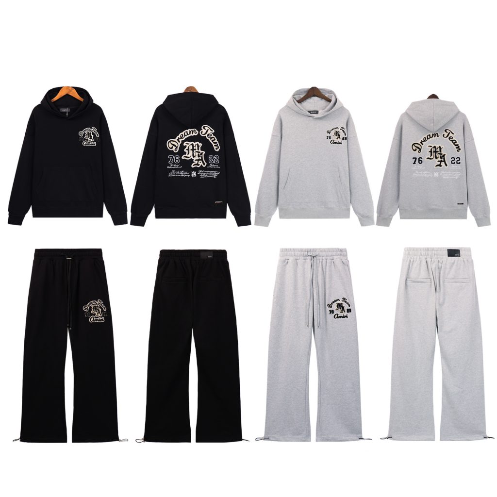 Amiri Hoodie & Sweatpant Set Grey OKLU20261491