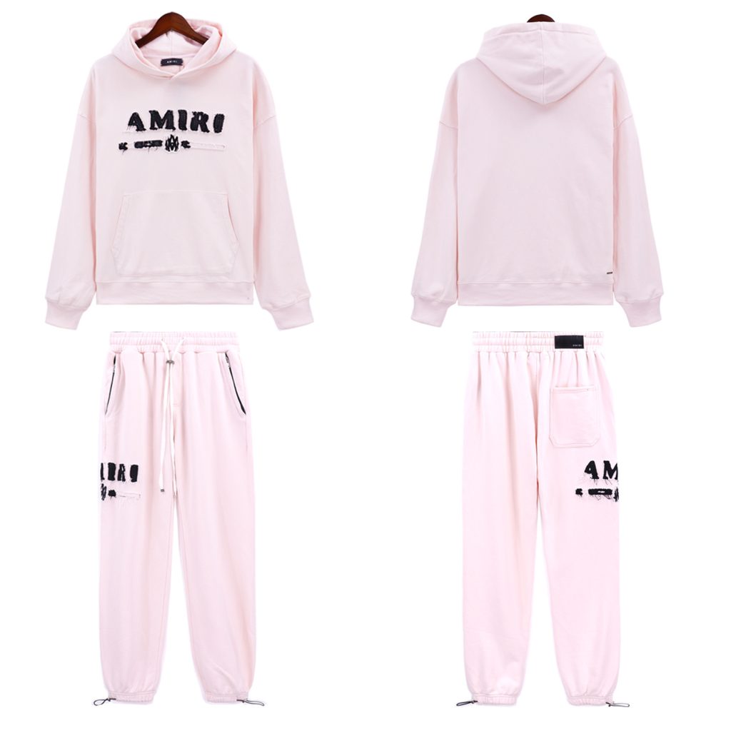 Amiri Hoodie & Sweatpant Set White OKLU20261492