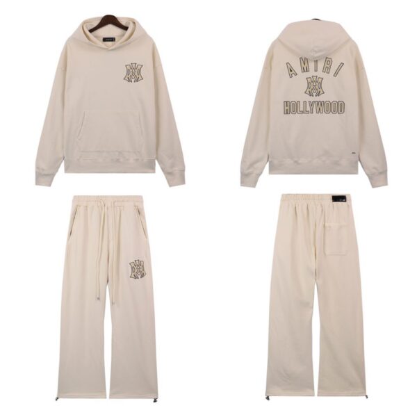 Amiri Hoodie & Sweatpant Set Apricot OKLU20261495