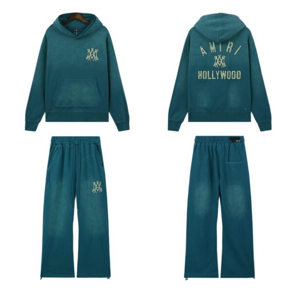 Amiri Hoodie & Sweatpant Set Green OKLU20261497