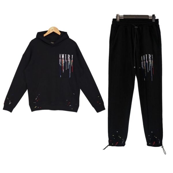 Amiri Hoodie & Sweatpant Set Black OKLU20261498