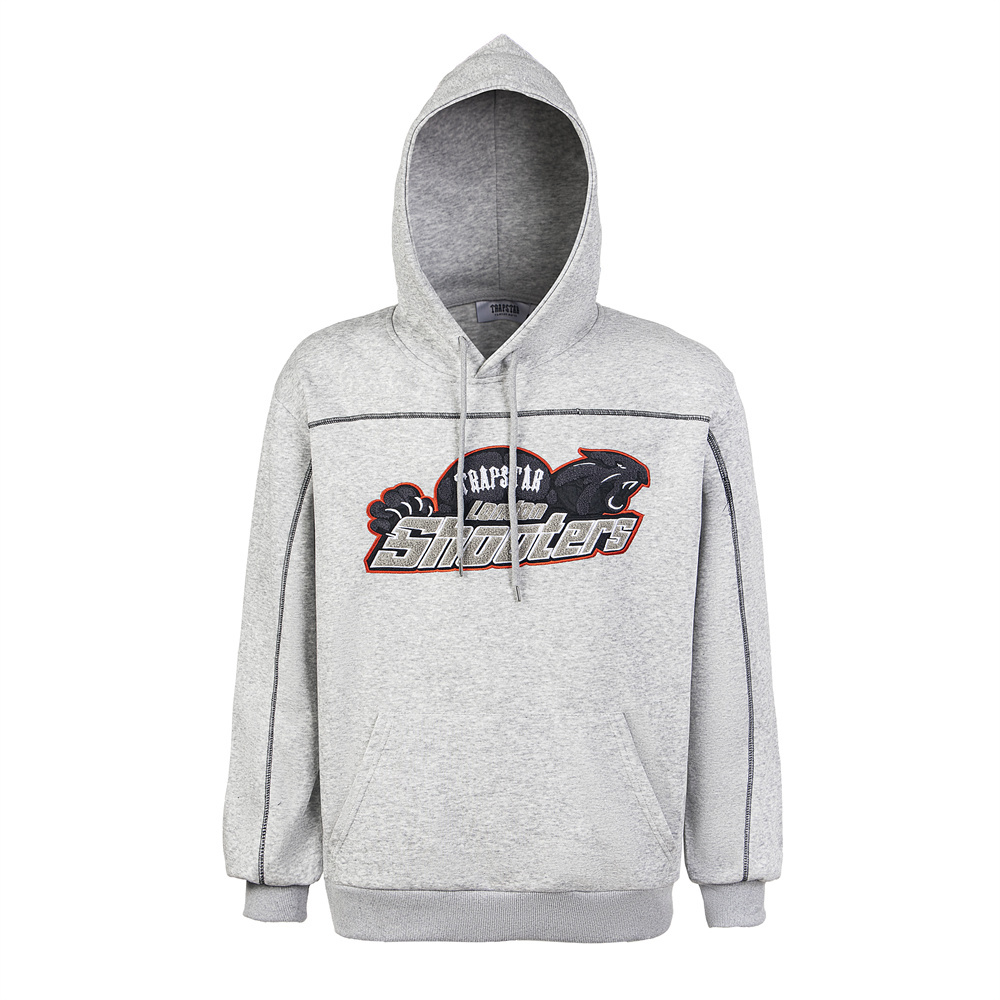Trapstar Shooters Hoodie Tracksuit Grey OKLU20261503