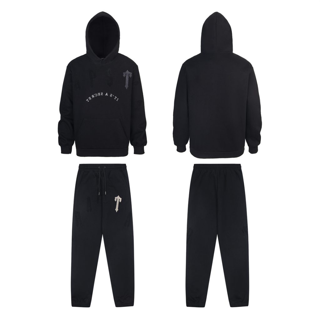 Trapstar Shooters Hoodie Tracksuit Black OKLU20261505