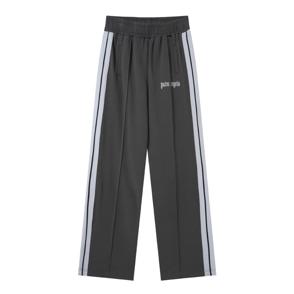 Palm Angels Zip-Up Classic Track Jacket & Pants Set Dark gray OKLU20261520