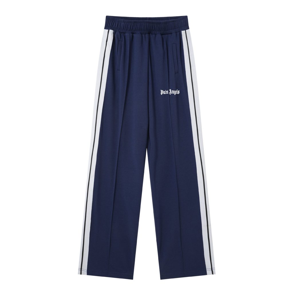 Palm Angels Zip-Up Classic Track Jacket & Pants Set navy blue OKLU20261522