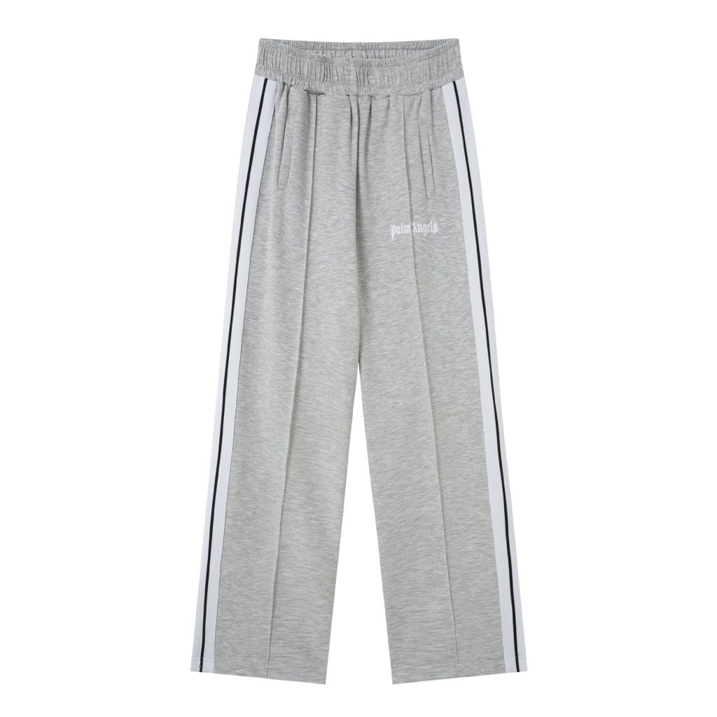 Palm Angels Zip-Up Classic Track Jacket & Pants Set Grey OKLU20261523