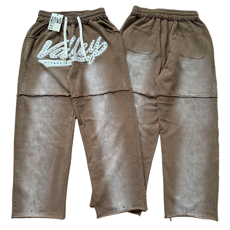 Vale Forever Valley Retro Casual Hoodie set coffee OKLU20261533