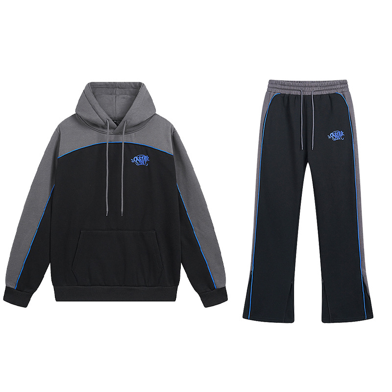 Syna World hooked sweatshirt set black OKLU20261536
