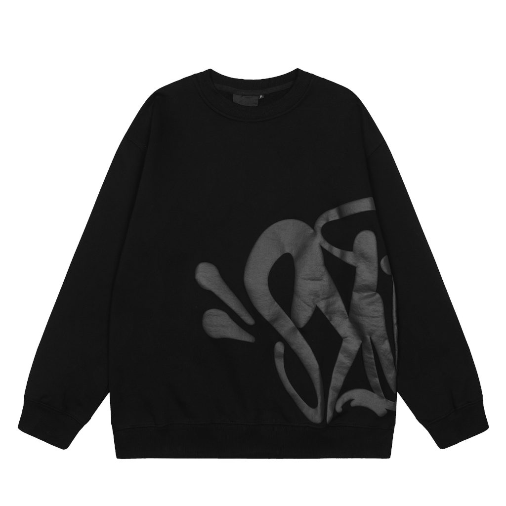 Syna World hooked sweatshirt set black/gray OKLU20261538