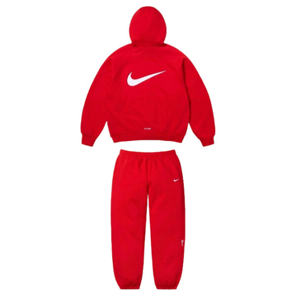Supreme Hooded Sweatshirt&Sweatpants Set Red OKLU20261545