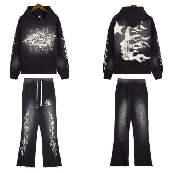 Hellstar Hoodie & Sweatpants Set Black OKLU20261546