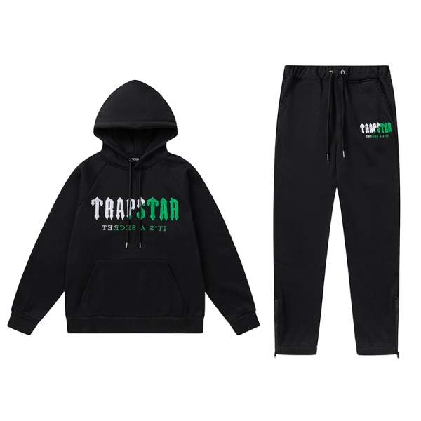 Trapstar Hoodie Tracksuit Black OKLU20261555