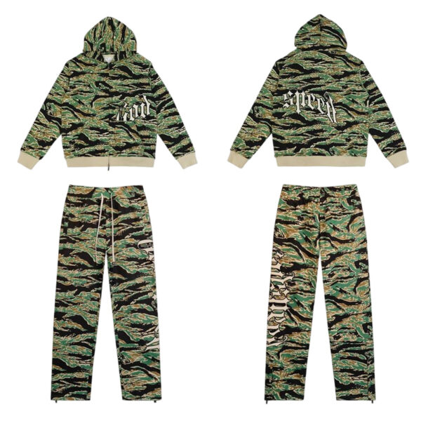 Godspeed Logo Sweatsuit Camouflage Green OKLU20261561