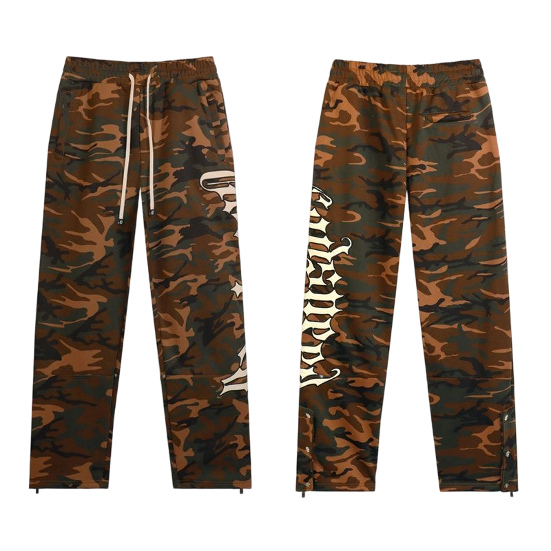 Godspeed Logo Sweatsuit Camouflage Coffee OKLU20261562