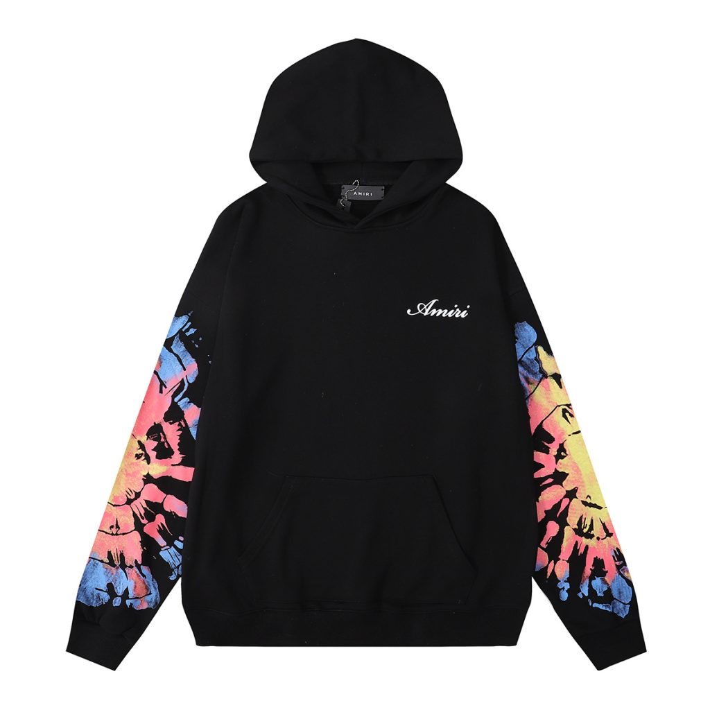 Amiri Loose Hoodie&Sweatpant Set Black OKLU20261583