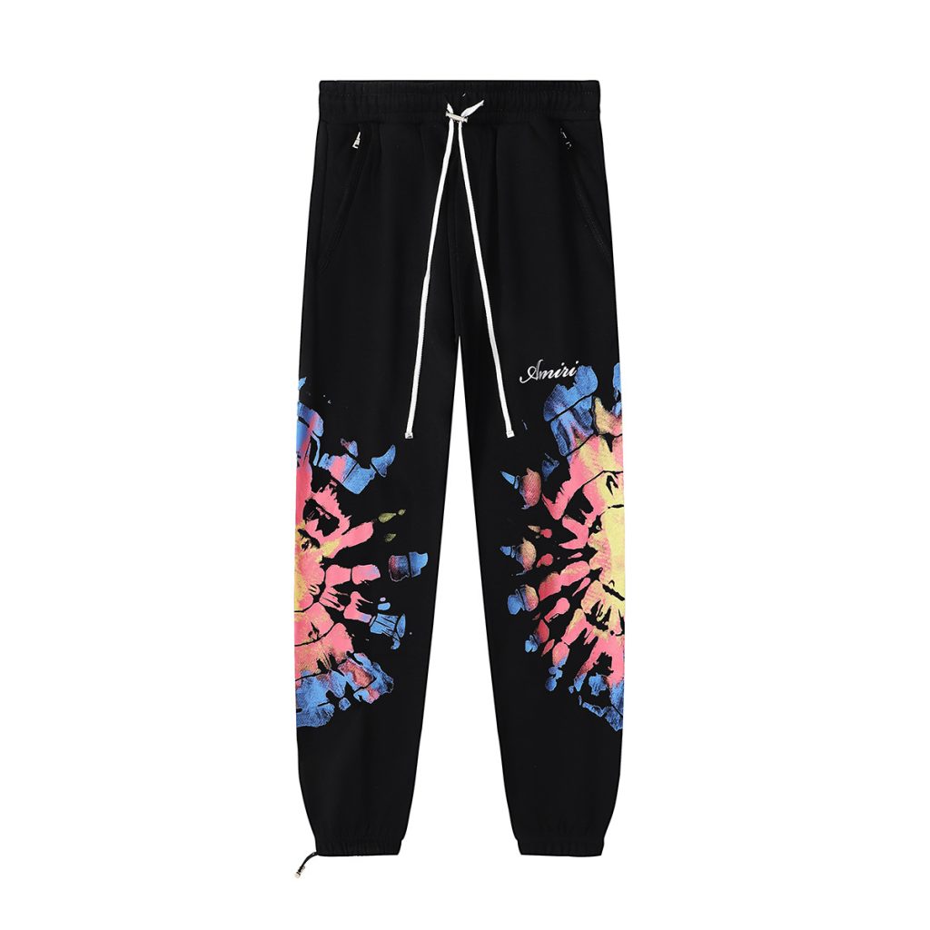 Amiri Loose Hoodie&Sweatpant Set Black OKLU20261583
