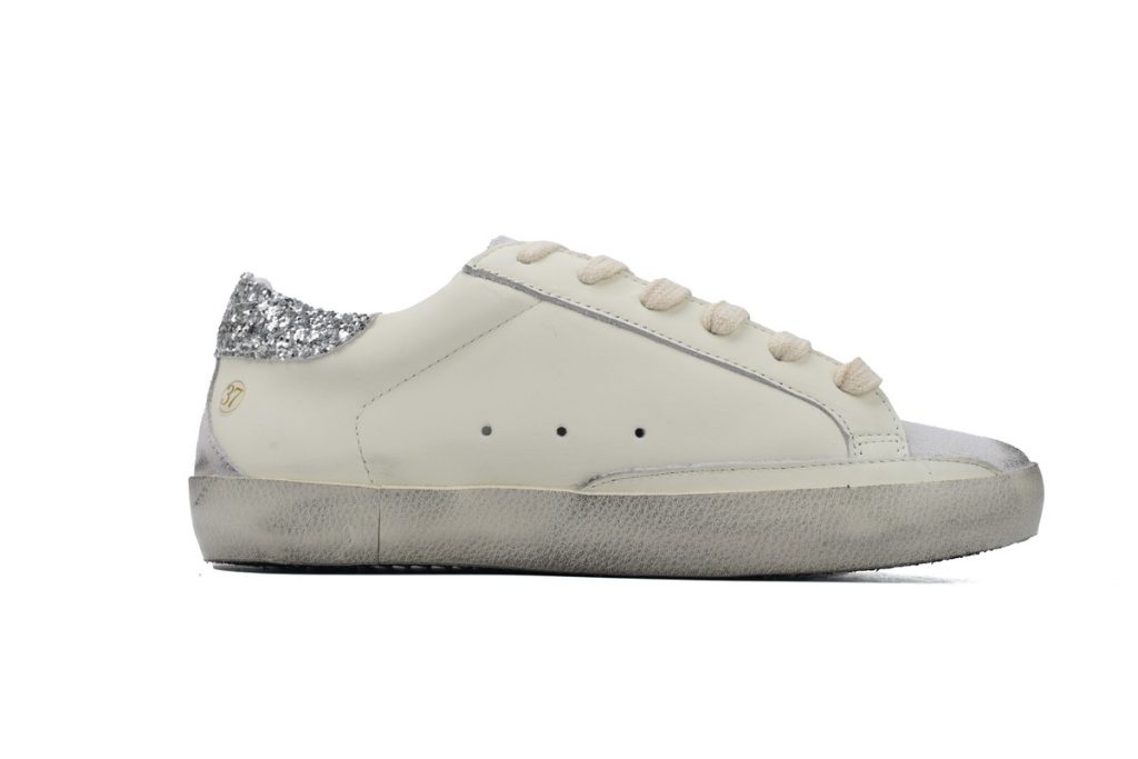 Golden Goose Super Star ‘Sparkling Silver Heel’ OKLU2026158