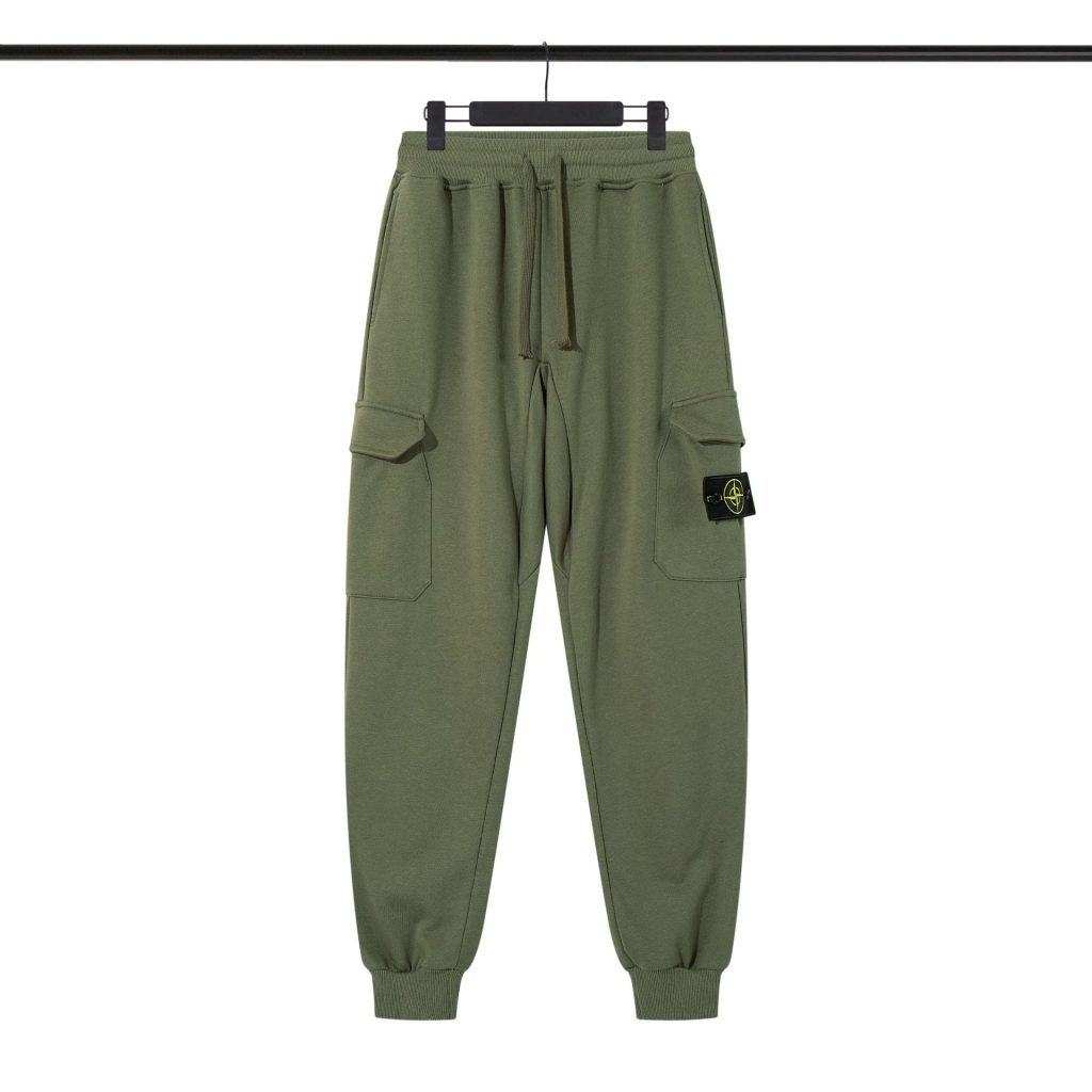 Stone Island Zipper Hoodie Set Army Green OKLU20261596