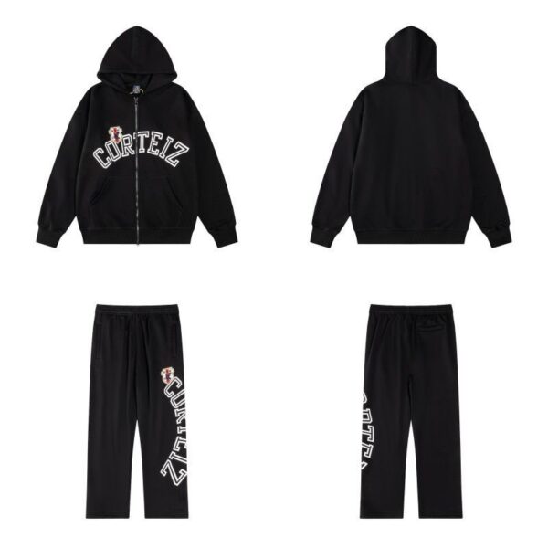Corteiz Sports and Leisure Hoodie Black Set OKLU20261610