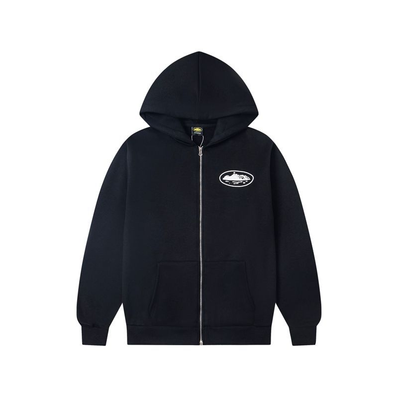 Corteiz Printed Hoodie Set Black OKLU20261616