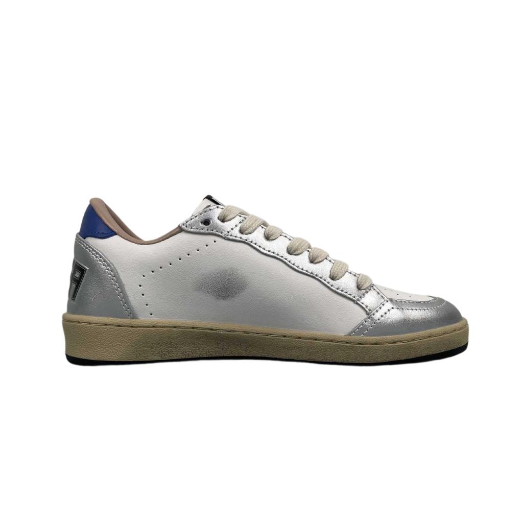 Golden Goose Ball‑Star Silver white color blocking, blue heel, black star OKLU2026161