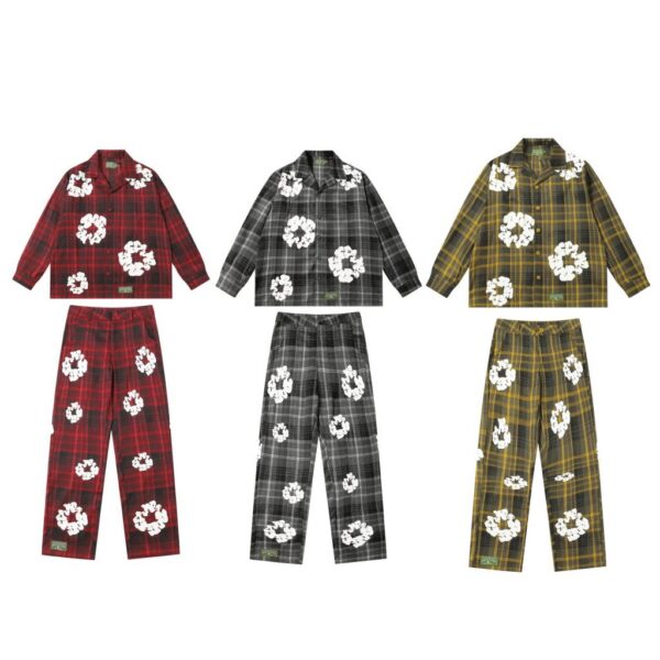Denim Tears Cotton Wreath Pajama Set OKLU20261632