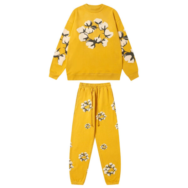 Denim Tears x Cactus Plant Flea Market Cactus Tears Set Yellow OKLU20261634