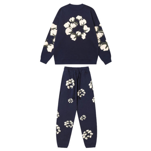Denim Tears x Cactus Plant Flea Market Cactus Tears Set navy blue OKLU20261635