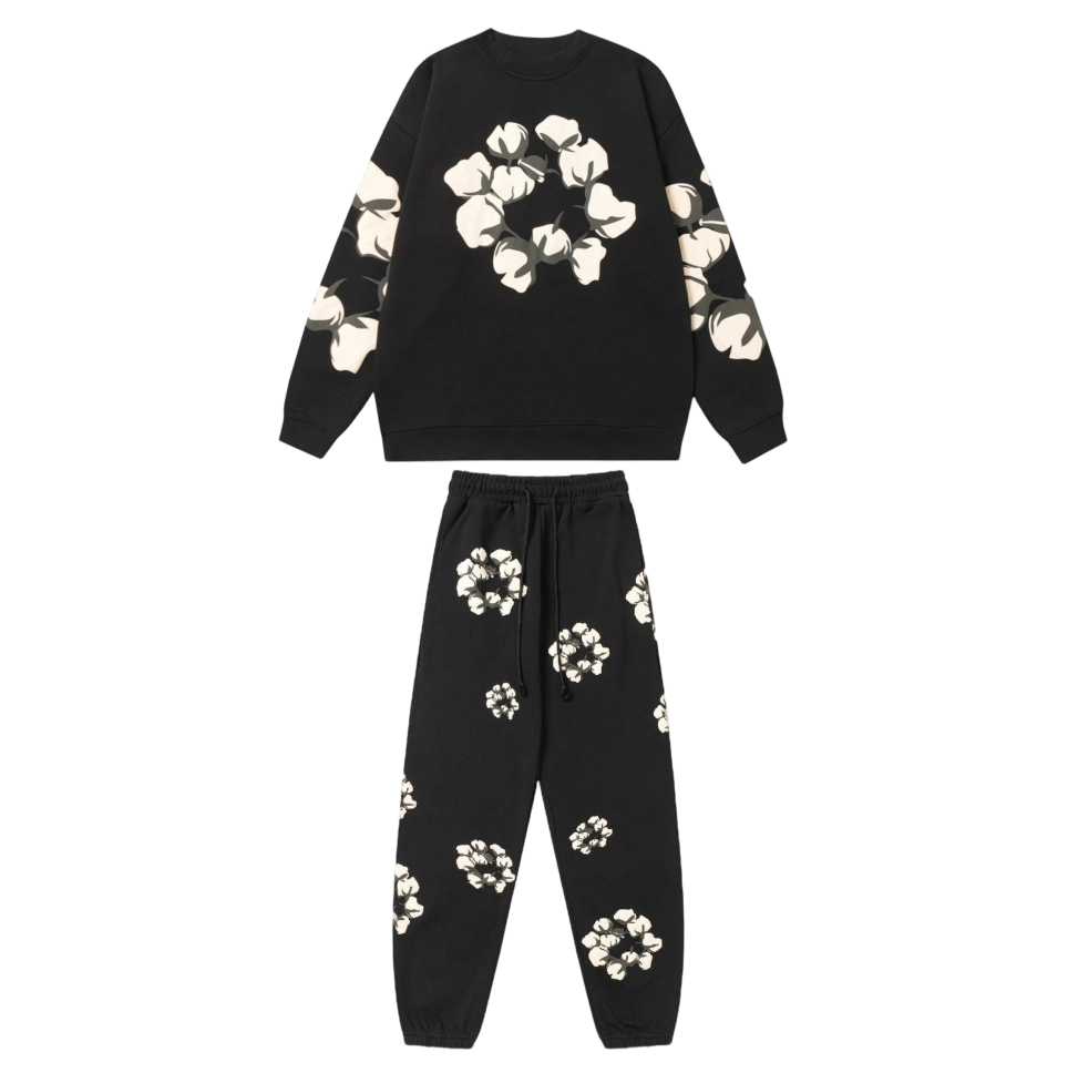 Denim Tears x Cactus Plant Flea Market Cactus Tears Set Black OKLU20261636