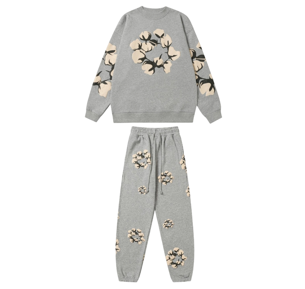 Denim Tears x Cactus Plant Flea Market Cactus Tears Set Grey OKLU20261640