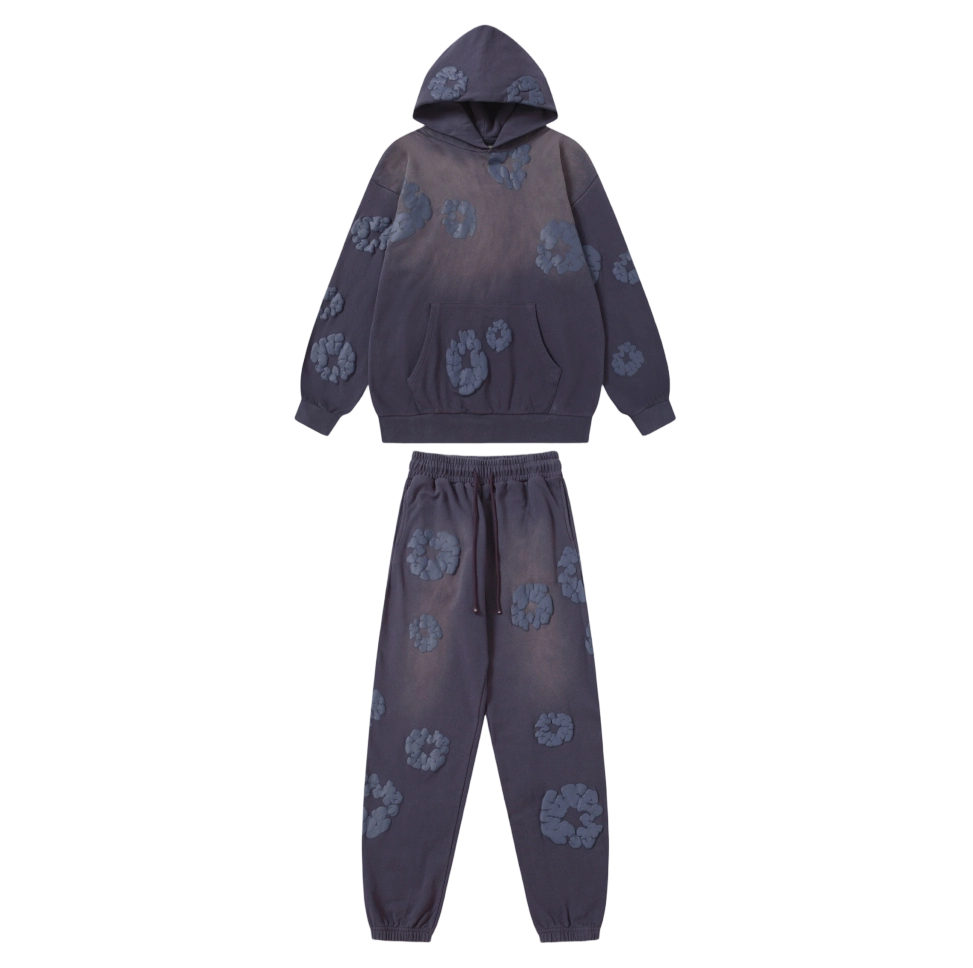 Denim Tears Mono Cotton Wreath Set Blue Purple OKLU20261641