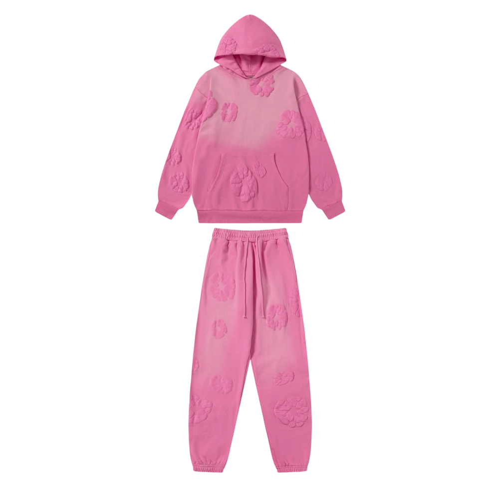 Denim Tears Mono Cotton Wreath Set Pink OKLU20261644