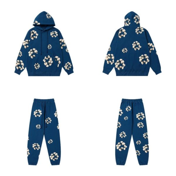 Denim Tears x Cactus Plant Flea Market Cactus Tears Hoodie Set Peacock OKLU20261645