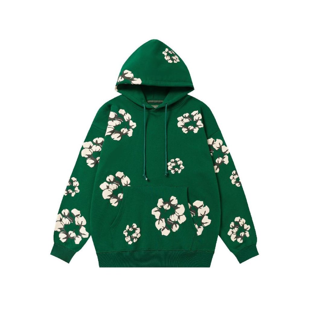 Denim Tears x Cactus Plant Flea Market Cactus Tears Hoodie Set Green OKLU20261647