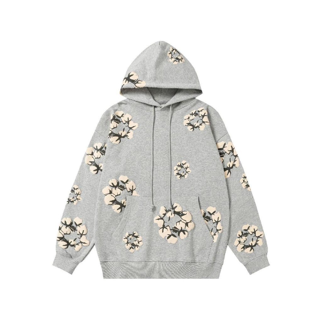 Denim Tears x Cactus Plant Flea Market Cactus Tears Hoodie Set Grey OKLU20261652