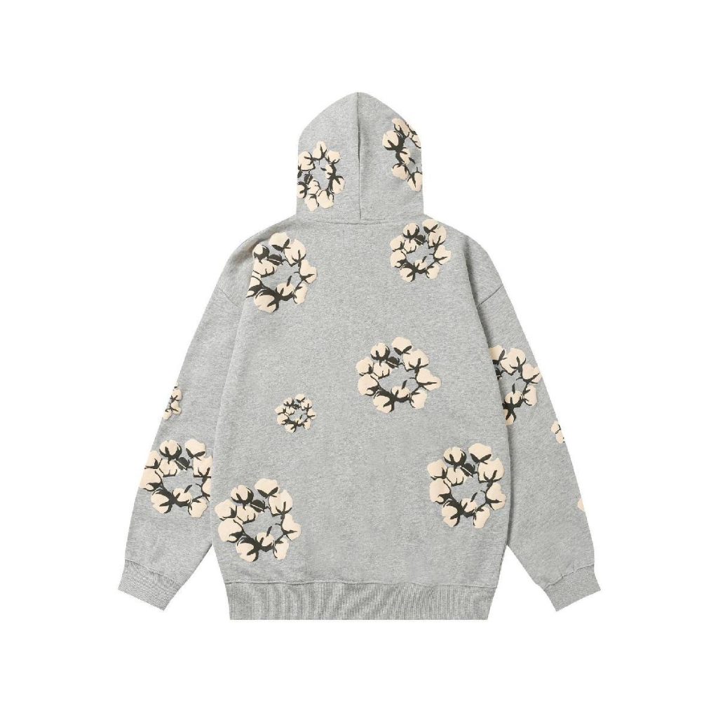 Denim Tears x Cactus Plant Flea Market Cactus Tears Hoodie Set Grey OKLU20261652