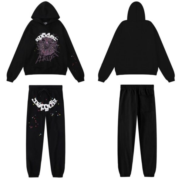 Black Sp5der Worldwide Tracksuit OKLU20261663