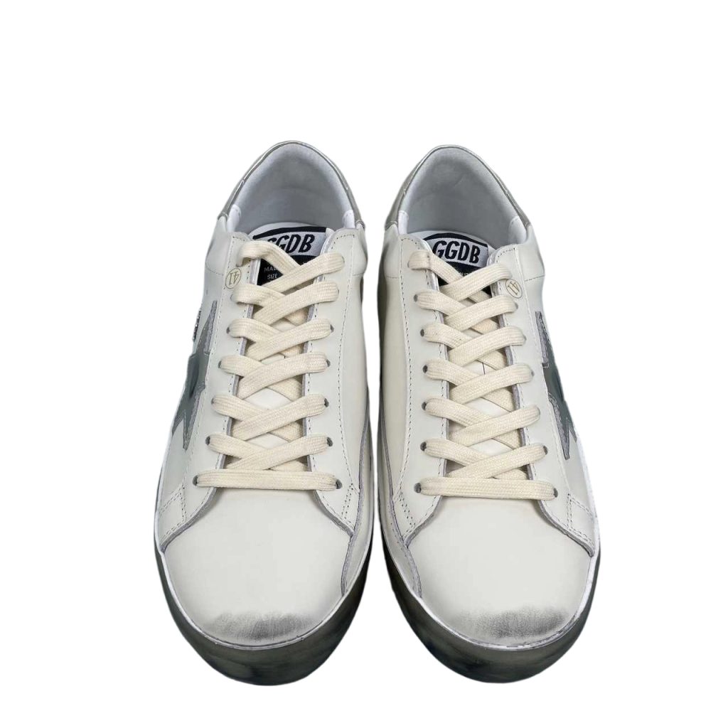 Golden Goose Ball‑Star Metallic Silver Star Metallic Silver Heel OKLU2026166