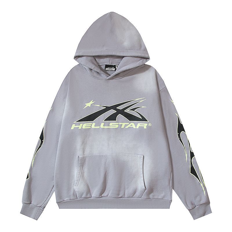 Hellstar Sport Hoodie set Grey OKLU20261671