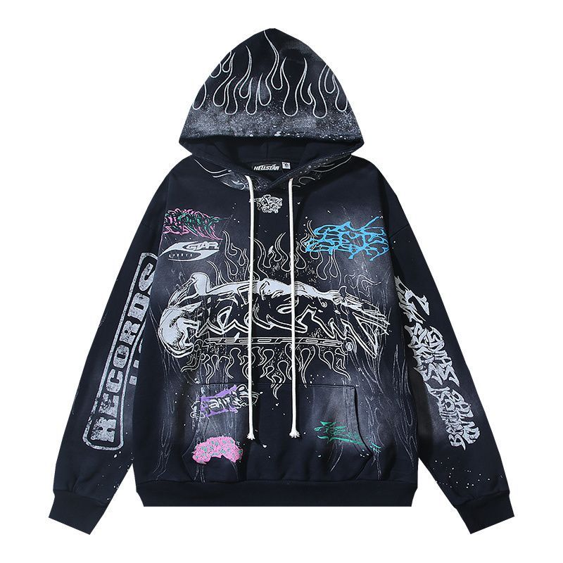 Hellstar Path to Paradise Hoodie Black set OKLU20261672