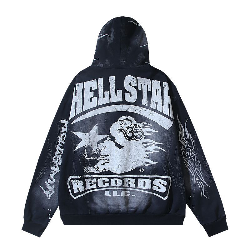 Hellstar Path to Paradise Hoodie Black set OKLU20261672