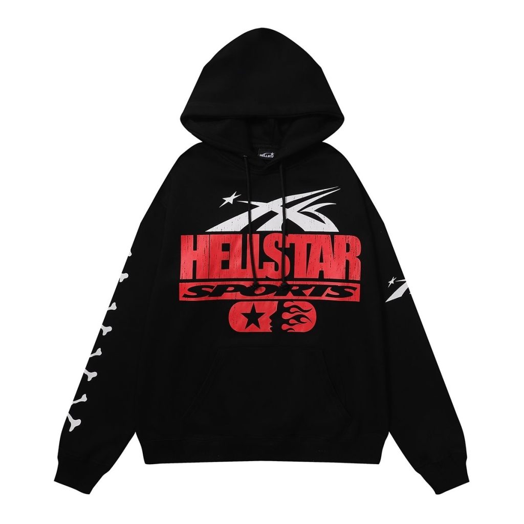 Hellstar If You Dont Like Us Beat Us Hoodie & Sweatpants Set Black Apricot OKLU20261678
