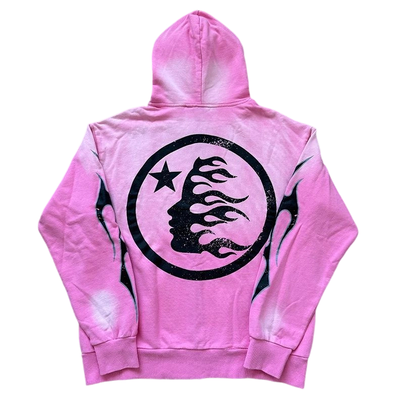 Hellstar Sport Hoodie set Pink OKLU20261679