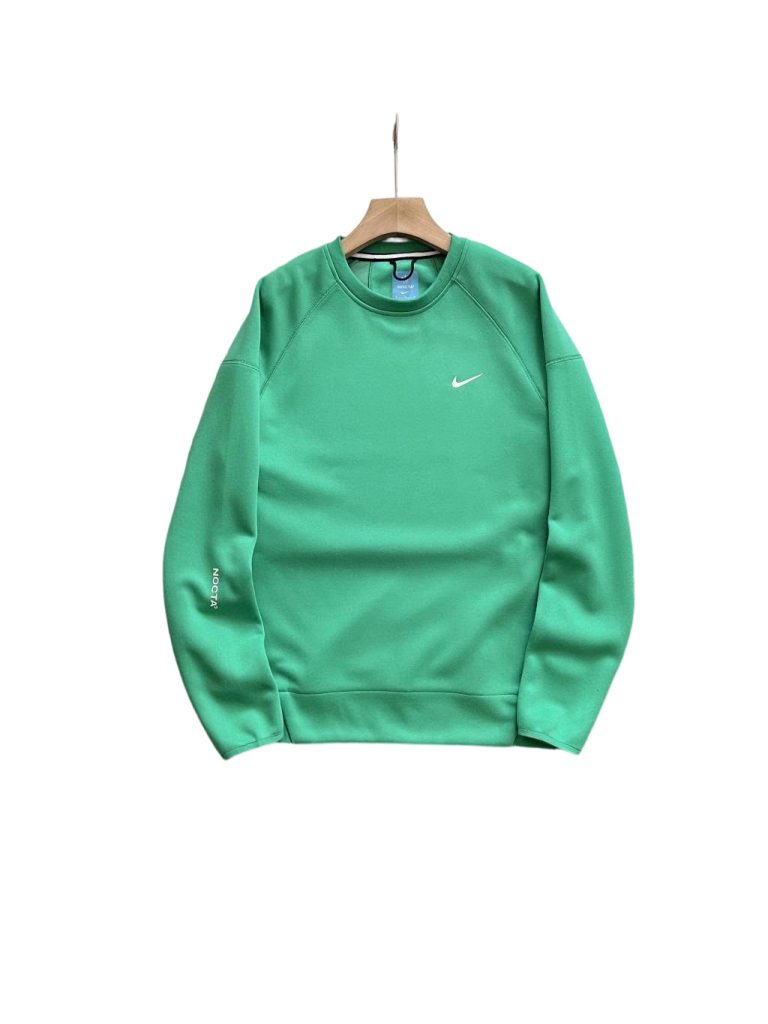 Nike x NOCTA Drake Tech Fleece Crew Sweatshirt & Joggers Set Green OKLU20261689