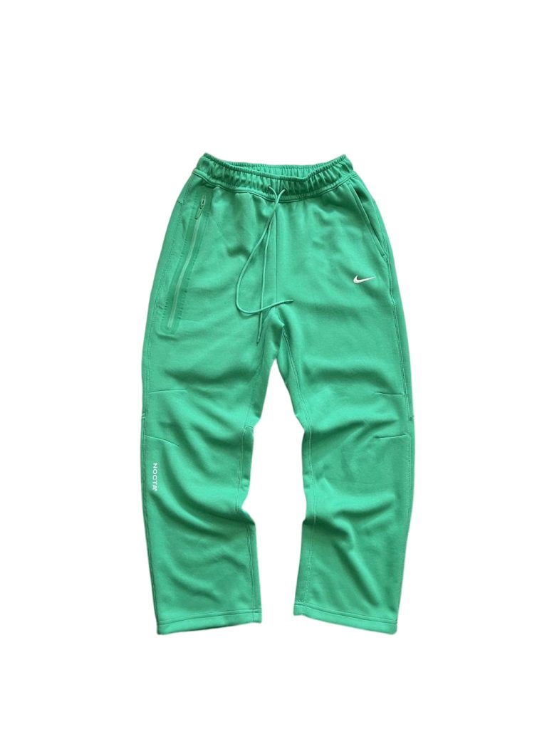Nike x NOCTA Drake Tech Fleece Crew Sweatshirt & Joggers Set Green OKLU20261689