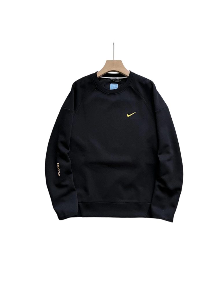 Nike x NOCTA Drake Tech Fleece Crew Sweatshirt & Joggers Set Black OKLU20261690