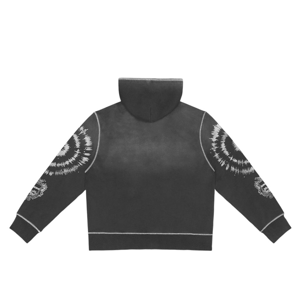 Vale Forever Valley American retro hoodie set Black OKLU20261695
